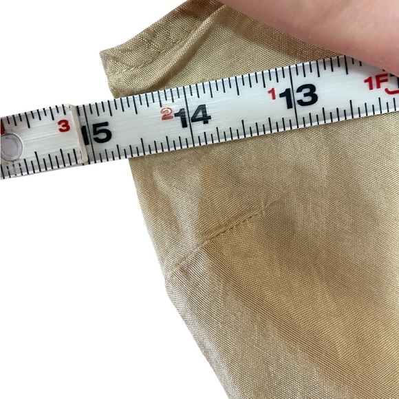 Vintage Light Gold/Tan Viscose Slip - Picture 7 of 12